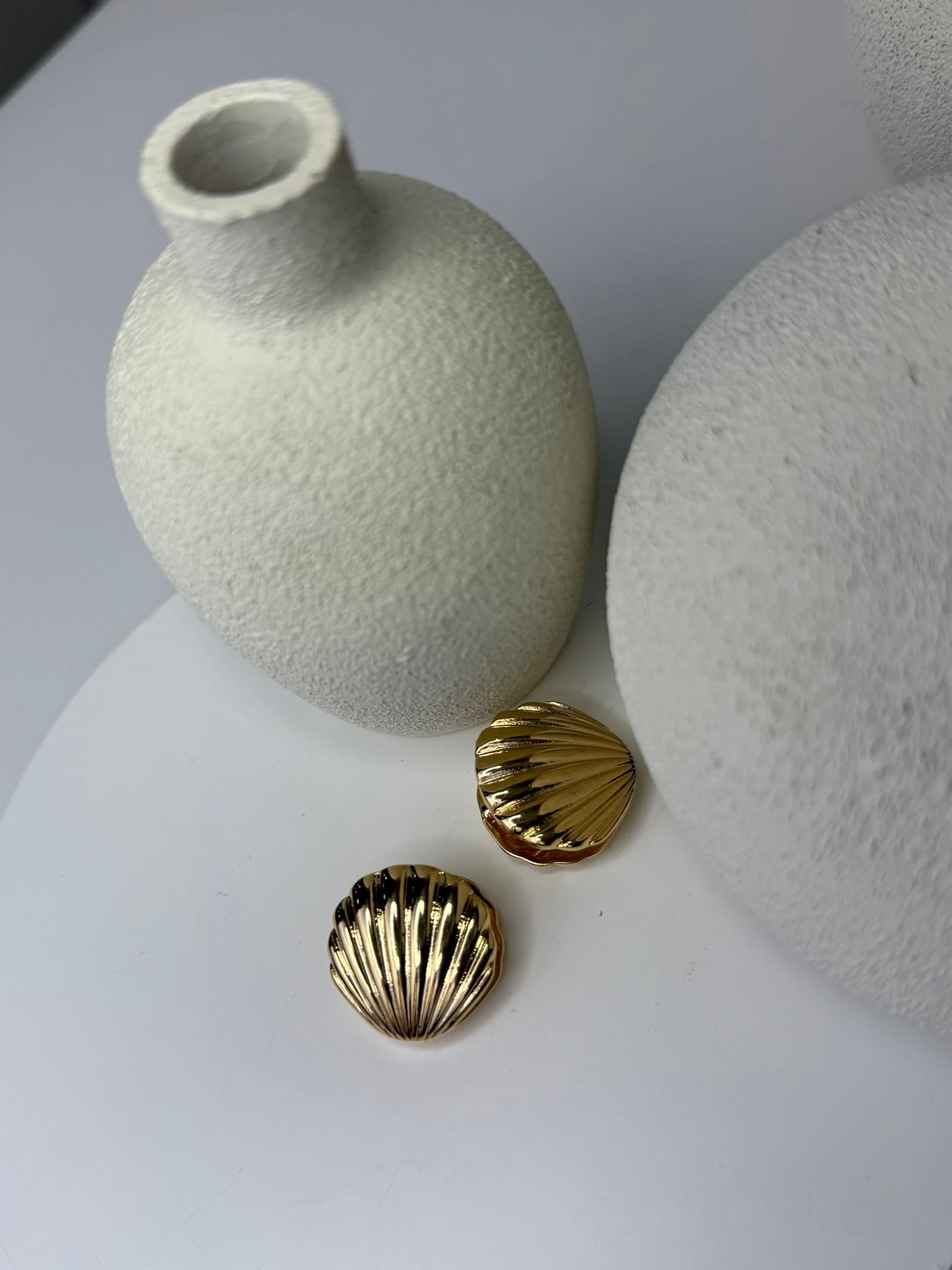 Brinco Concha Dourado - 4