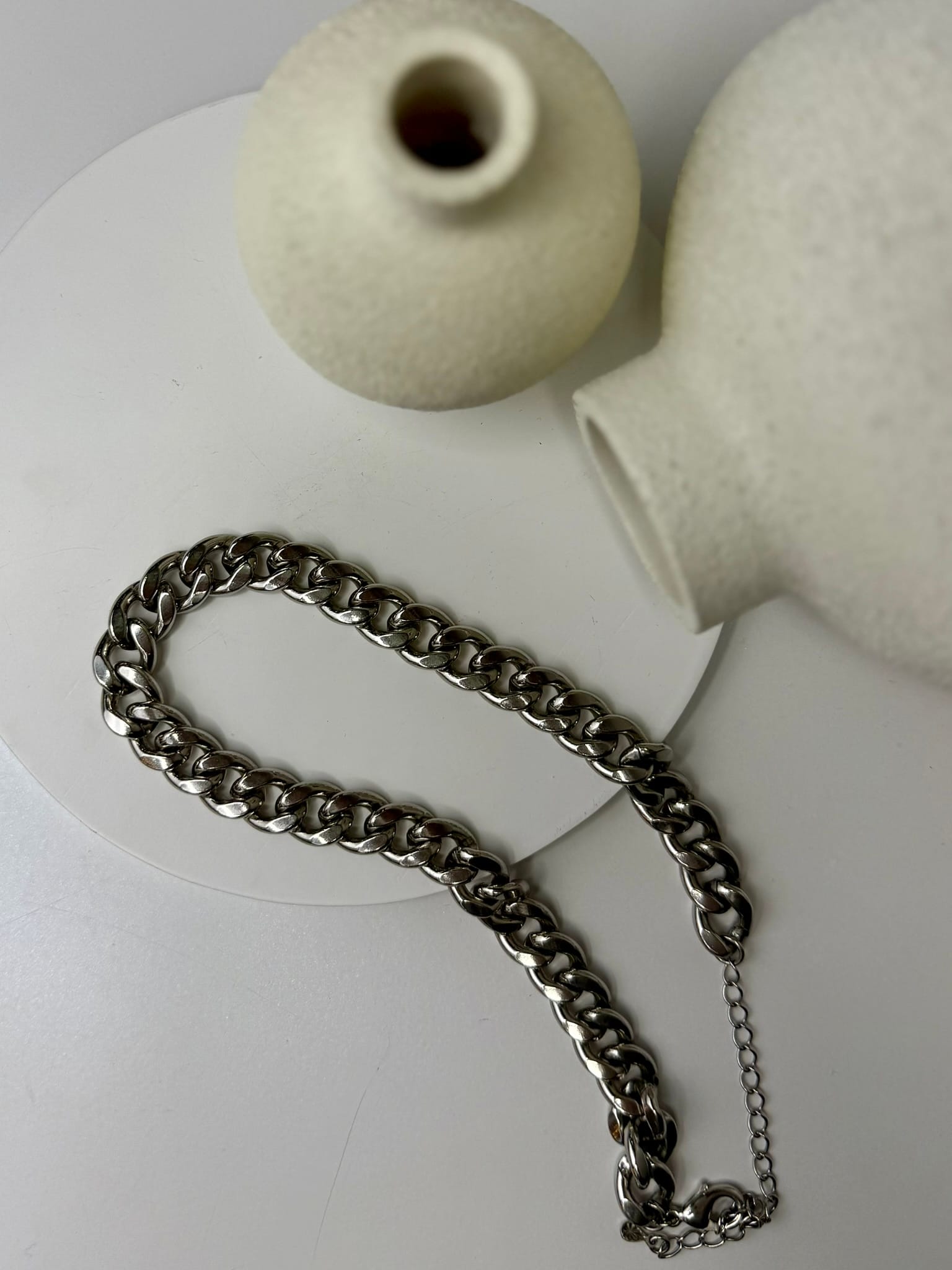 Colar Corrente Ródio - 3